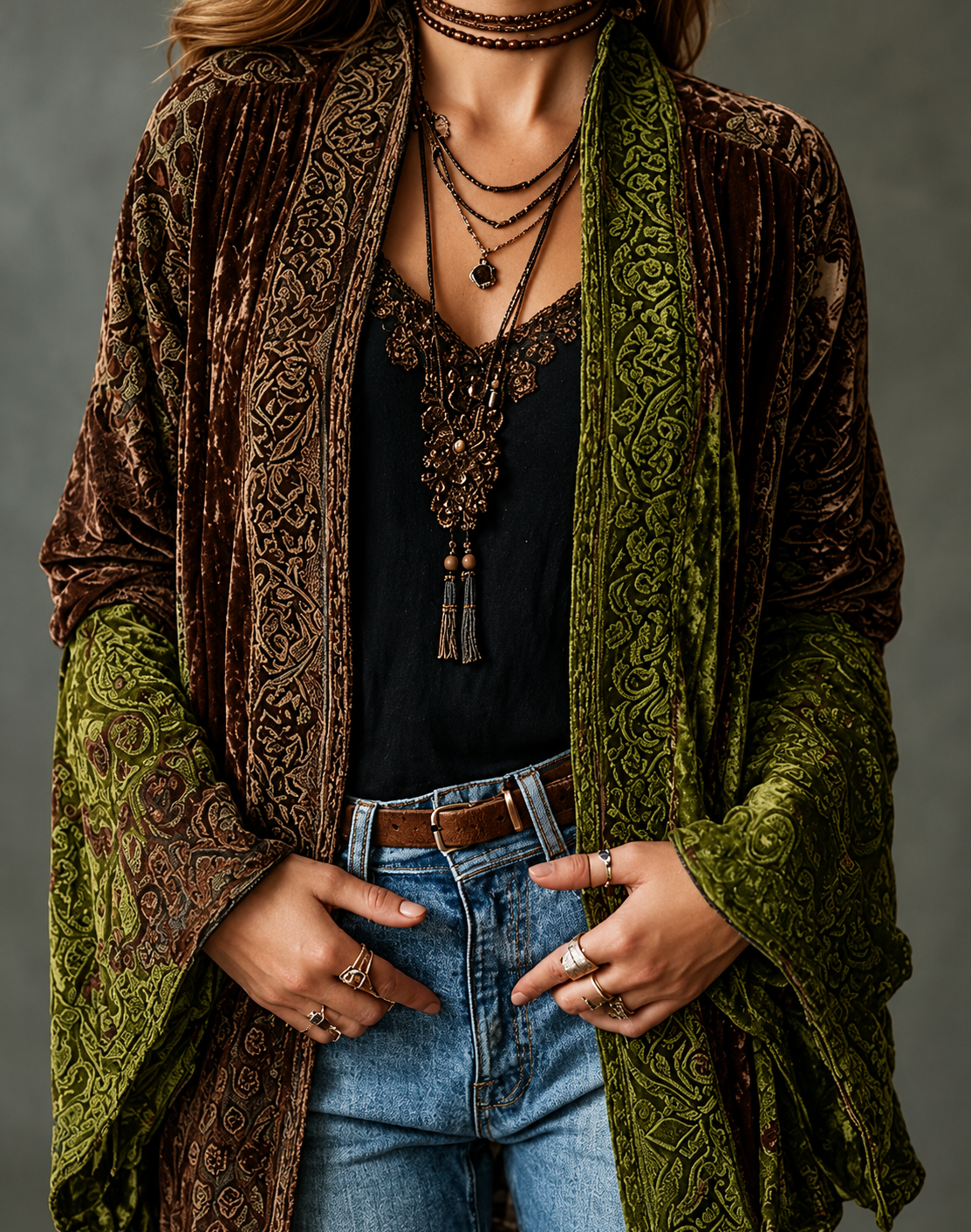 Giada – Giacca boho fantasia – 6