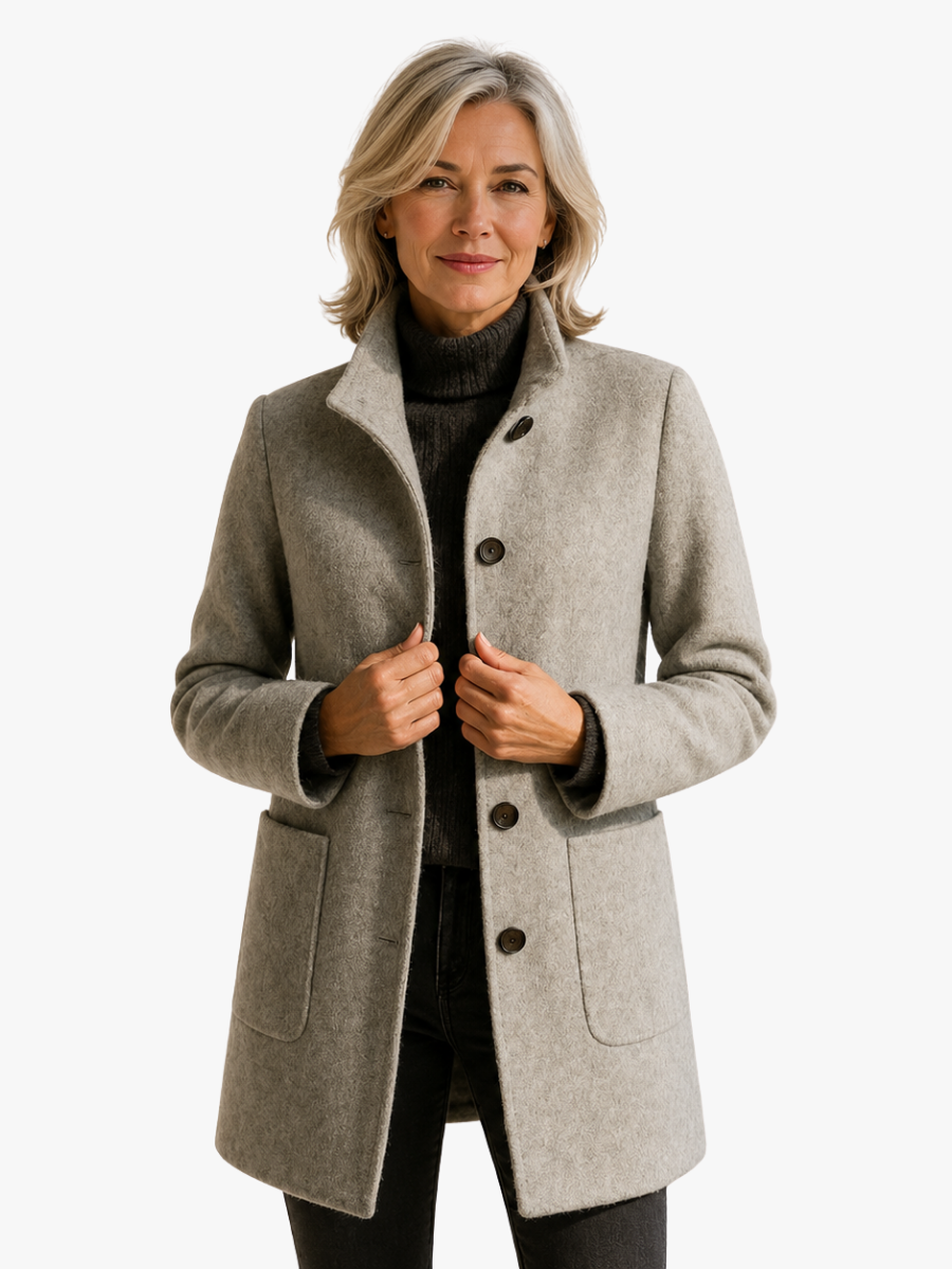 Ginevra – Cappotto avvitato con bottoni – 1