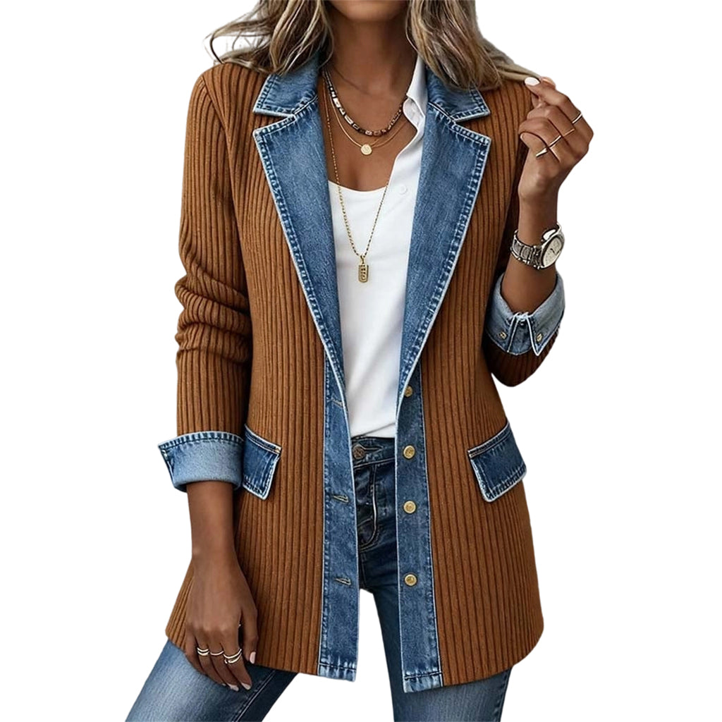 Gioia – Cappotto dalla texture a coste – 3