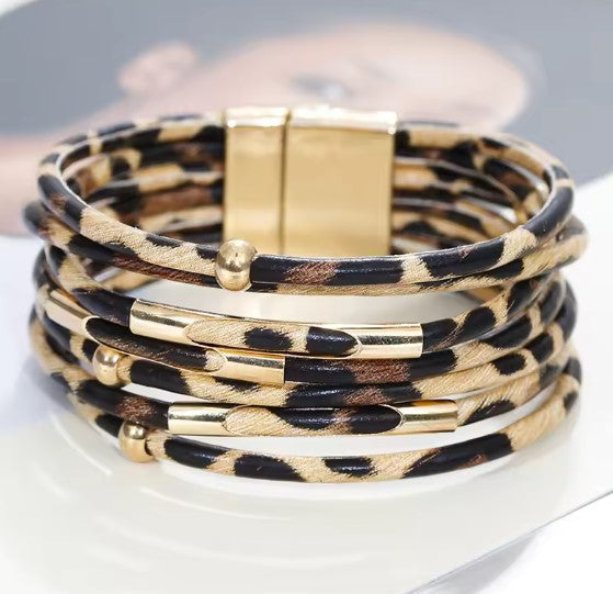 Grande bracciale avvolgente a strati – Immagine 1