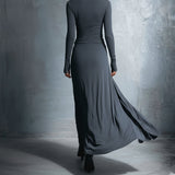 Vittoria - Abito maxi con nodo laterale