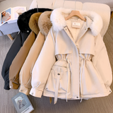 Olivia — Cappotto invernale con cappuccio