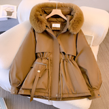 Olivia — Cappotto invernale con cappuccio