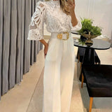 Bianca | Completo (Blusa + Pantaloni)