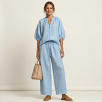Marlowe | Set con Maniche a Palloncino e Zip Frontale