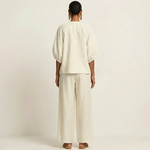 Marlowe | Set con Maniche a Palloncino e Zip Frontale