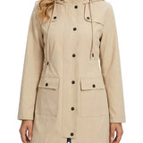 Francesca — Parka da donna con cappuccio e bottoni