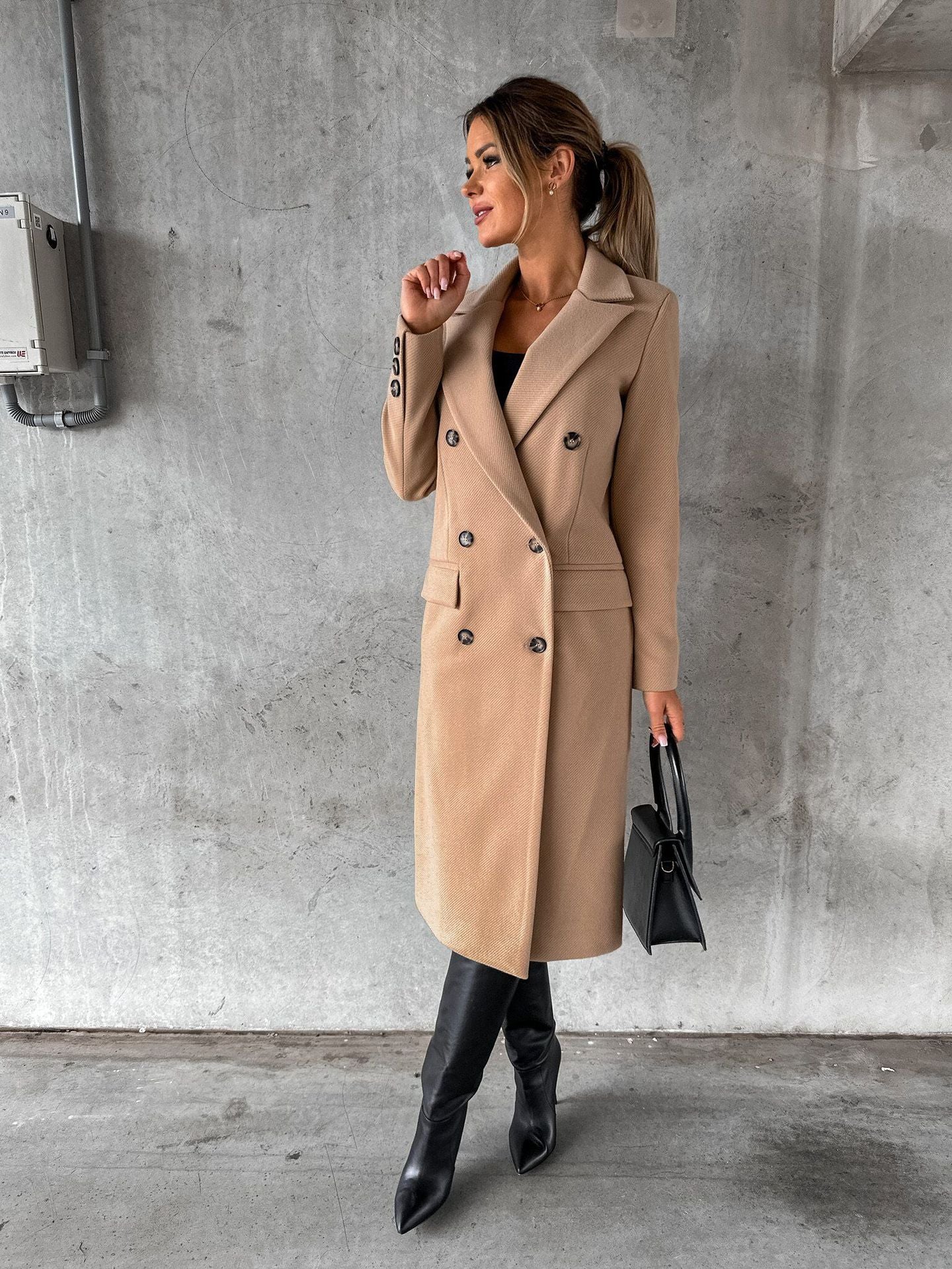 Ilaria – Cappotto lungo doppiopetto – 10
