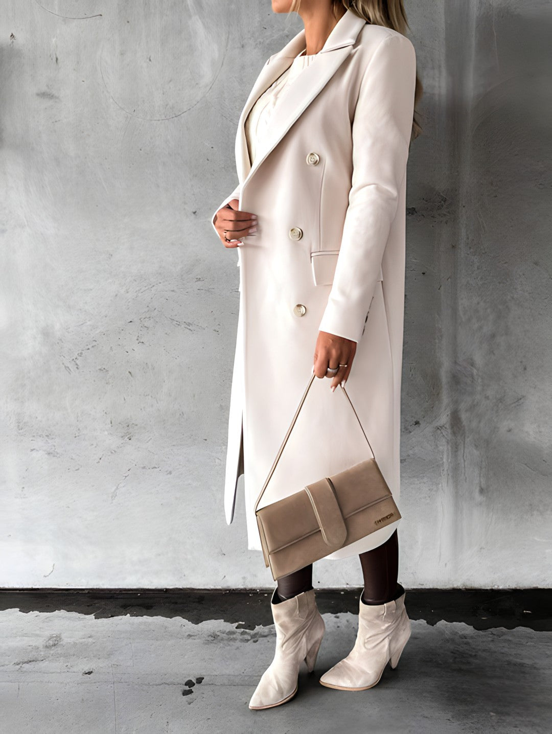 Ilaria – Cappotto lungo doppiopetto – 3