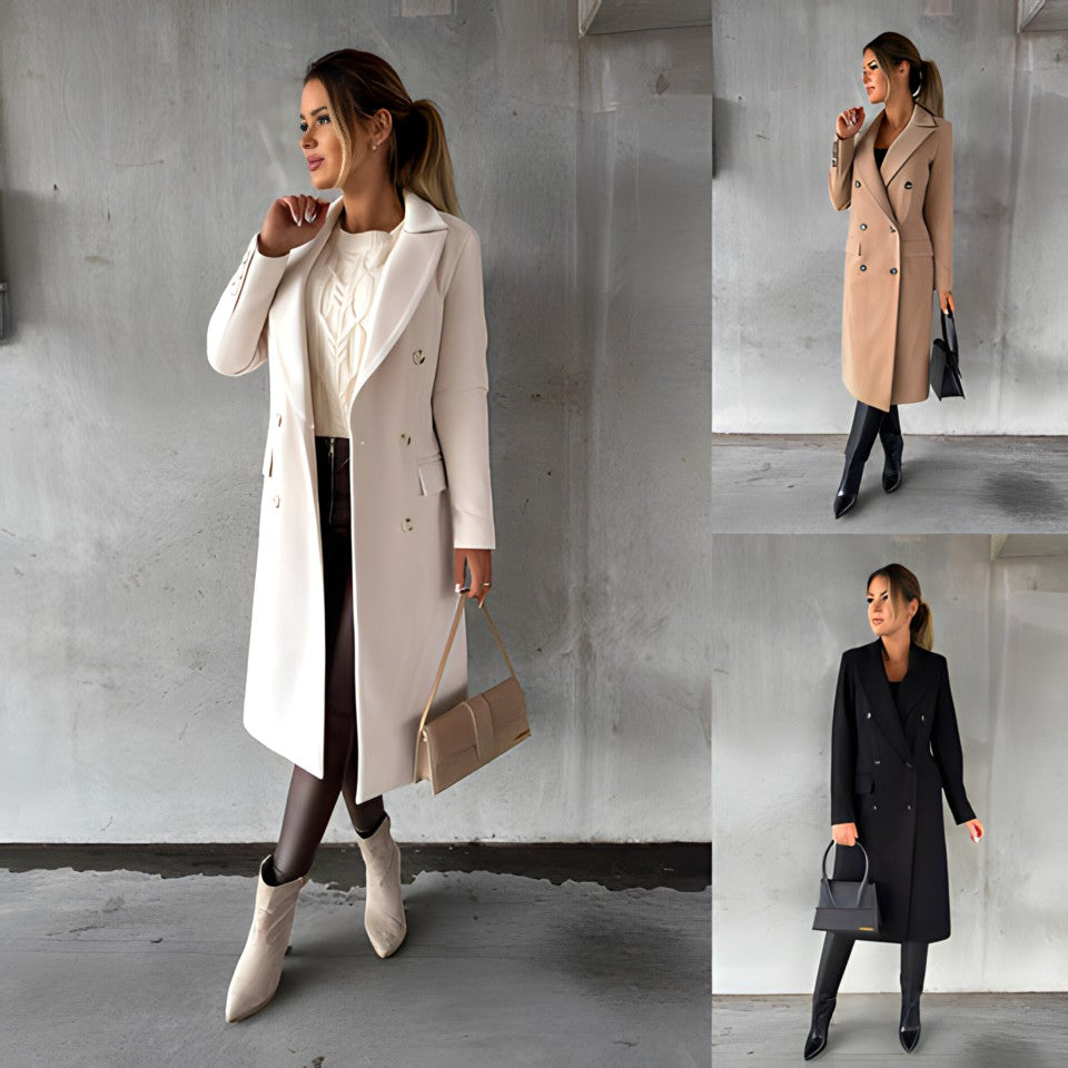Ilaria – Cappotto lungo doppiopetto – 5