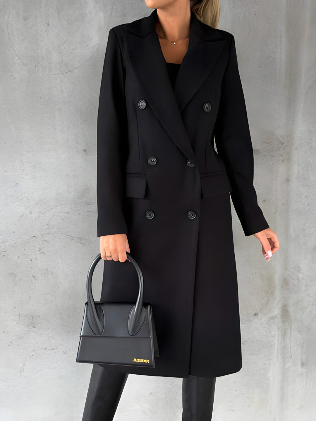 Ilaria – Cappotto lungo doppiopetto – 7