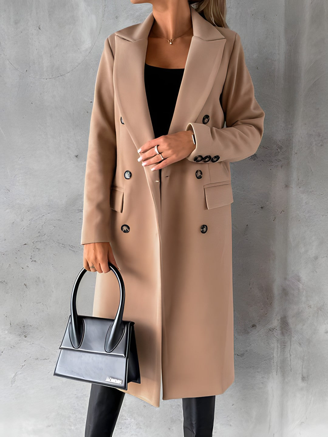 Ilaria – Cappotto lungo doppiopetto – 8