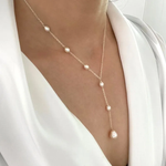 Collana con Pendente e Perla