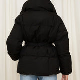 Laura — Parka imbottito con cintura