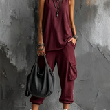 Valentina | Completo Casual Morbido con Tasche