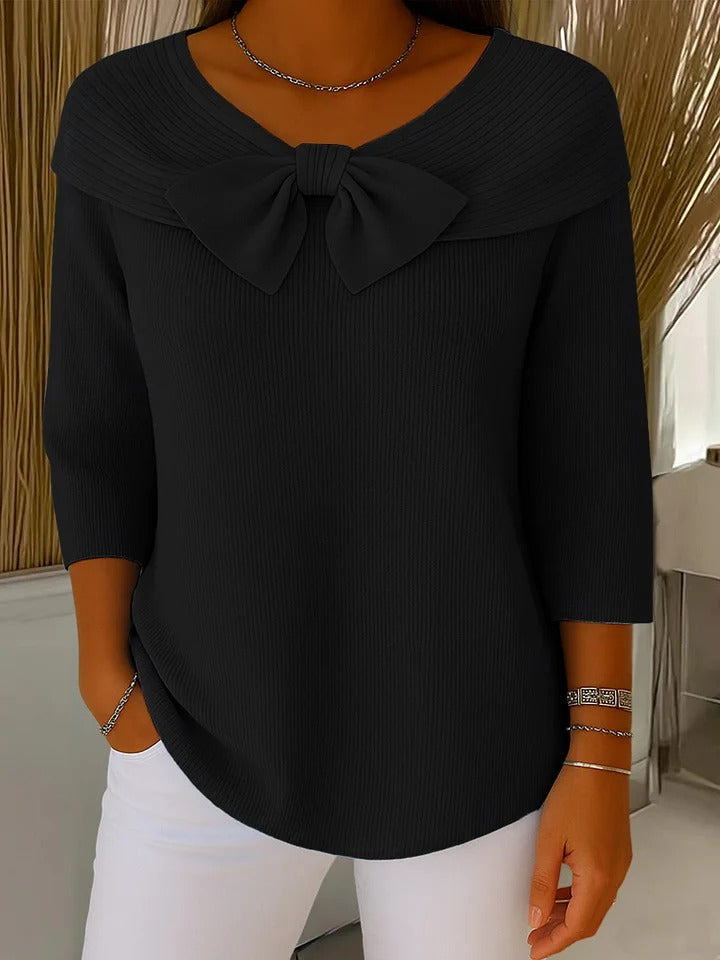 ELLA | SWEATER WITH BOW
