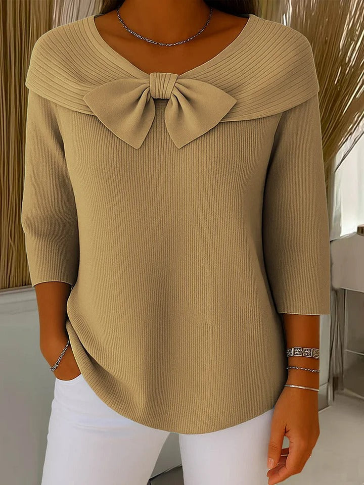 ELLA | SWEATER WITH BOW