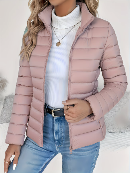 Iris – Giacca da mezza stagione con collo alto – 5