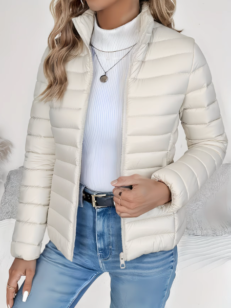 Iris – Giacca da mezza stagione con collo alto – 6