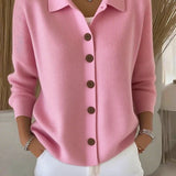 Josefina | Cardigan a collo alto con bottoni