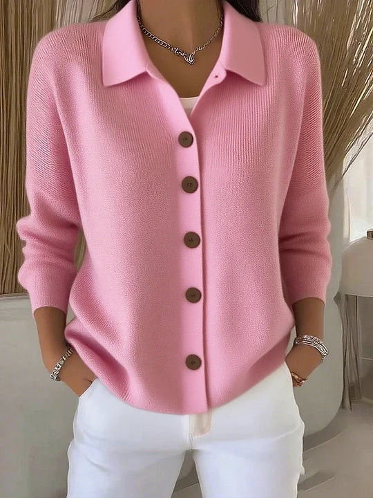 Josefina | Cardigan a collo alto con bottoni