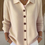 Josefina | Cardigan a collo alto con bottoni