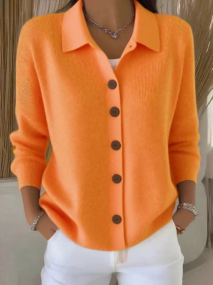 Josefina | Cardigan a collo alto con bottoni