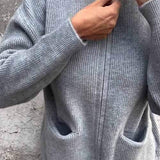 Aurora — Cardigan in cotone con zip