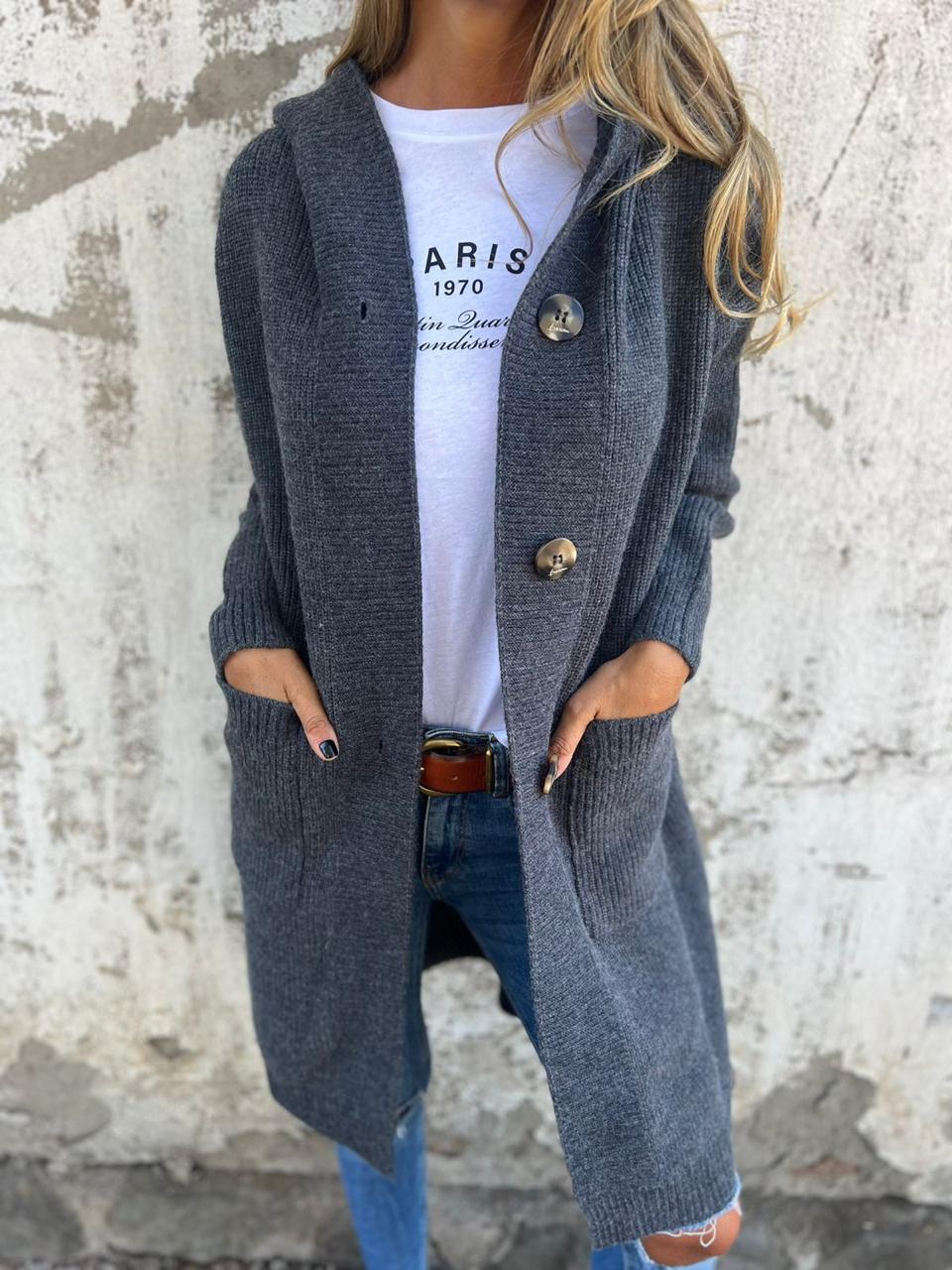 VIOLA™|CARDIGAN LUNGO