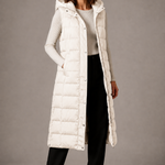 Lara – Gilet lungo con cappuccio – 6
