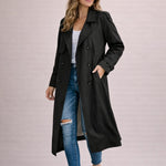 Lavinia – Trench con cintura e spalline – 1