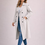 Lavinia – Trench con cintura e spalline – 9
