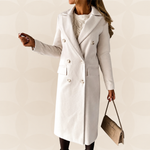 Letizia – Cappotto lungo con tasche a patta – 1