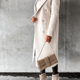 Letizia – Cappotto lungo con tasche a patta – 5