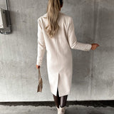 Letizia – Cappotto lungo con tasche a patta – 6