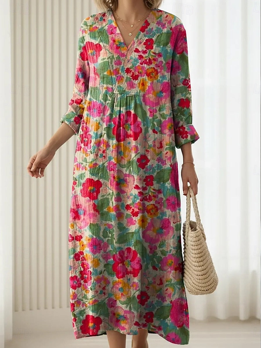 Reda | Abito Boho Floreale Comodo