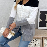 Lisa – Cardigan patchwork – 7