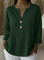 Lucía | Maglia Henley con maniche a tre quarti