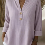 Lucía | Maglia Henley con maniche a tre quarti