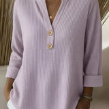 Lucía | Maglia Henley con maniche a tre quarti