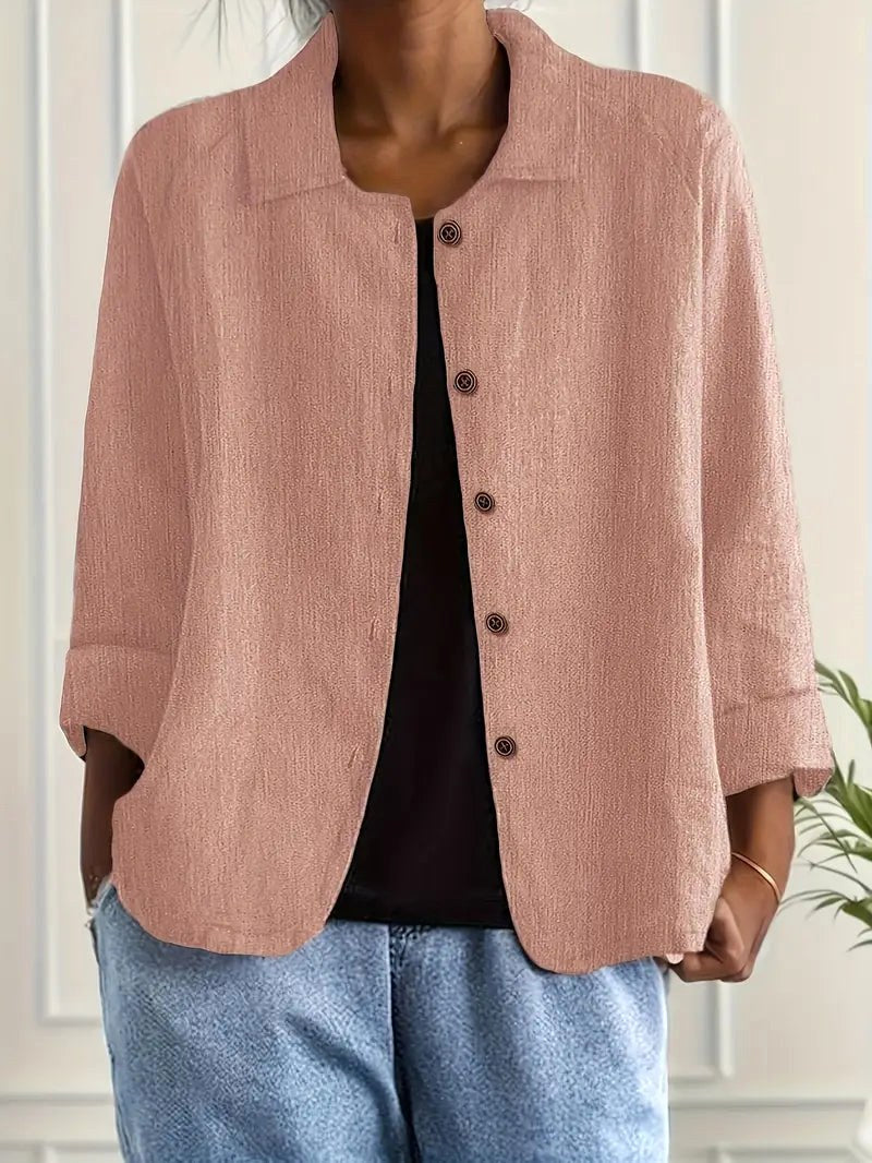 ZENAIDE | CAMICETTA CLASSICA ROSA