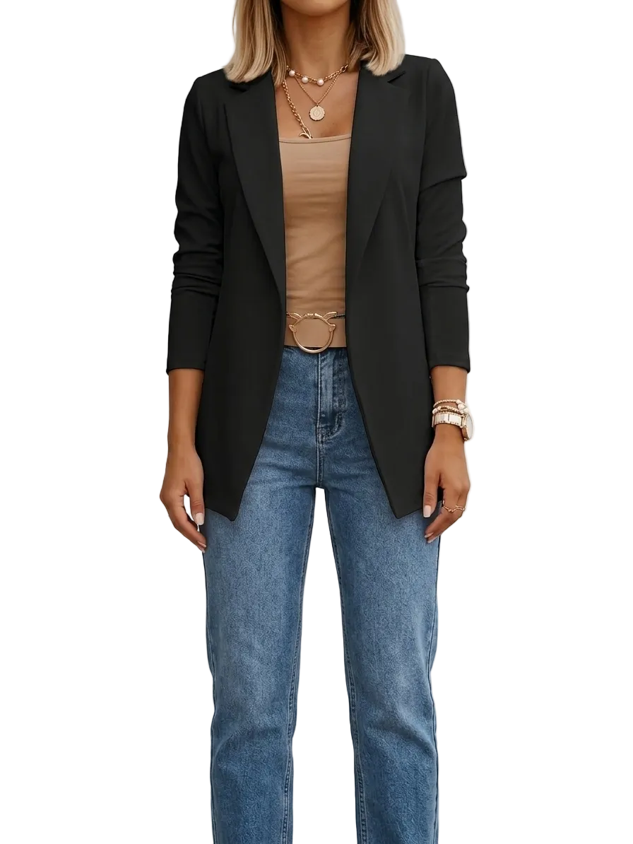 Ludovica – Blazer drappeggiato – 2