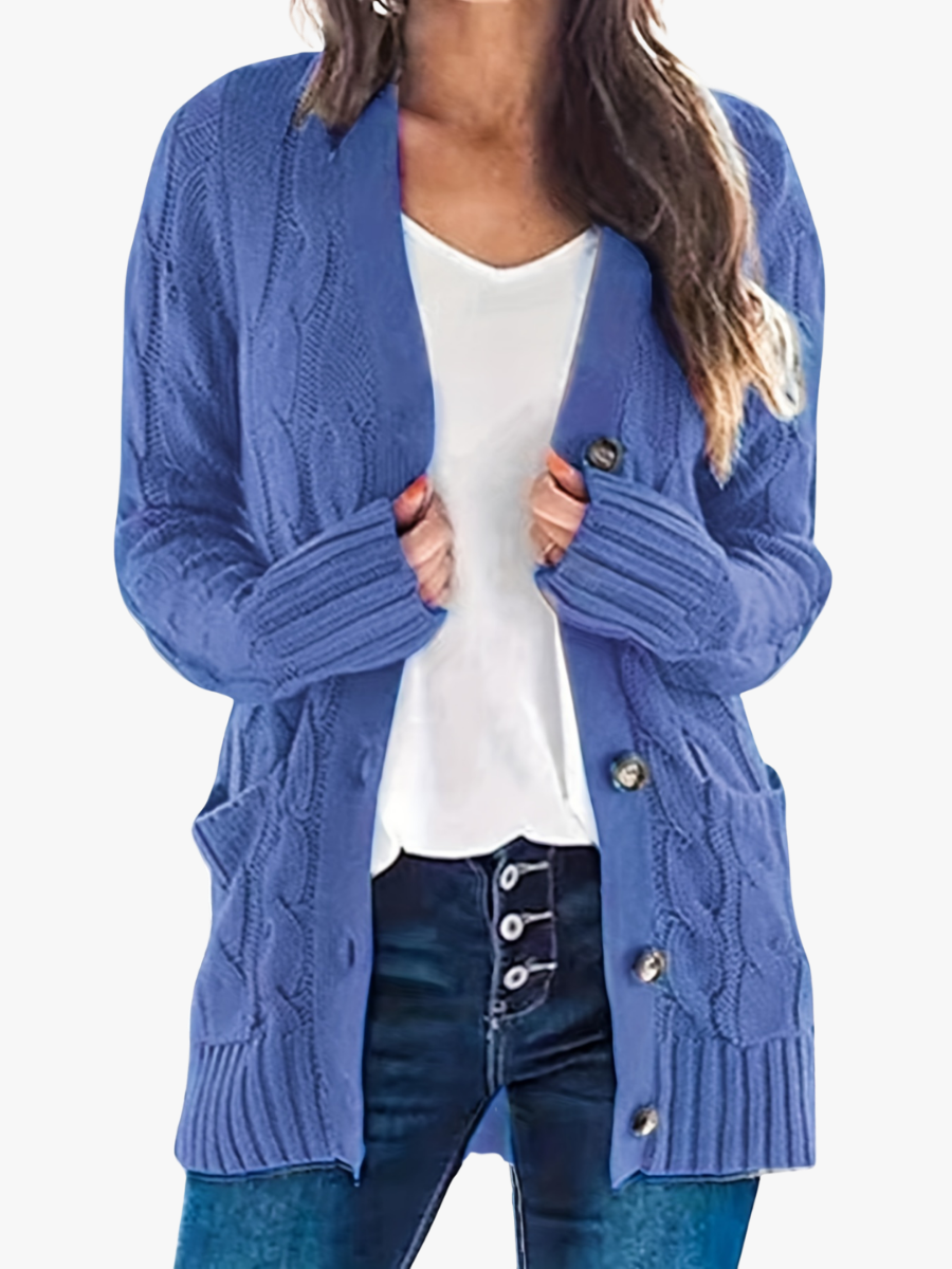 Luisa – Cardigan in maglia con scollo a V – 1