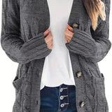 Luisa – Cardigan in maglia con scollo a V – 12