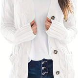Luisa – Cardigan in maglia con scollo a V – 2