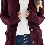 Luisa – Cardigan in maglia con scollo a V – 7