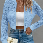 Colette | Giacca Donna Corta in Pizzo con Zip