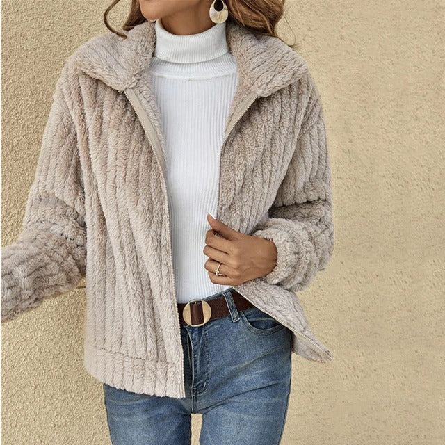 Manuela – Cappotto effetto peluche – 2