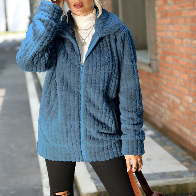 Manuela – Cappotto effetto peluche – 3