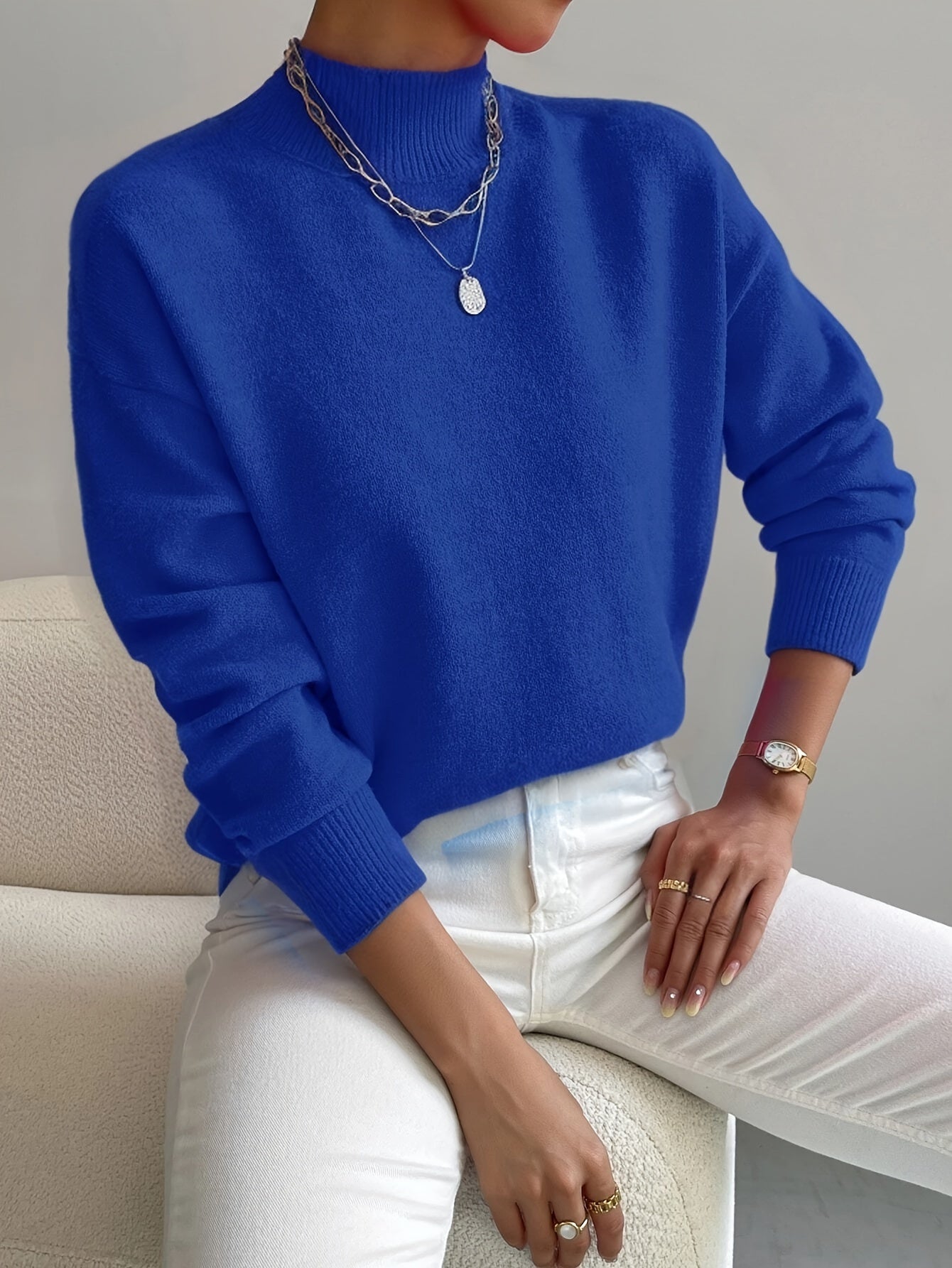 HAYLIE™|MAGLIONE DOLCEVITA CHIC